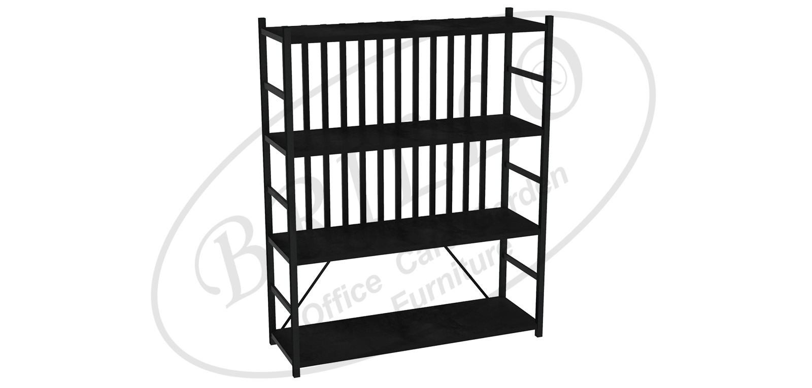 Toli 4'lü Raf 90 cm (Dikey) - Ofis mobilyası - Ofis mobilyaları